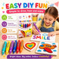 💥LAST DAY BUY 1 GET 1 FREE!!🎁🌈Magic Pen – Draw 3D in One Stroke!🎄DIY Bubble Magic Drawing Pens – 7-Piece Creative Art Set for Kids🔮