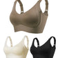 🎁Last Day Buy 1 Get 3 Packs🔥Each Only ￡4.99💕Women's Ribbed Push Up Adjustable Wireless Bra
