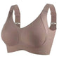 🎁Last Day Buy 1 Get 3 Packs🔥Each Only ￡4.99💕Women's Ribbed Push Up Adjustable Wireless Bra