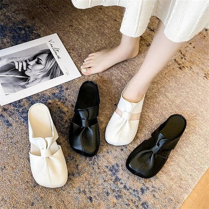 🔥Hot Sale 49% Off🔥Handmade Soft Leather Summer Light Slippers