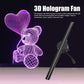 🎅Weihnachtsgeschenkidee 50%OFF 🎄 Neues verbessertes holografisches Fan-Display - Zeigt jedes Bild in atemberaubendem 3D! 🌟