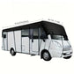 🎃 Halloween Special! 🚐 Caravan & Motorhome Roof Cover – 210D Oxford with Adjustable Straps, Protect Your Roof from Leaves, Dirt & Weather 🍂