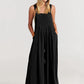 Plus Size Wide Leg Overalls Jumpsuit