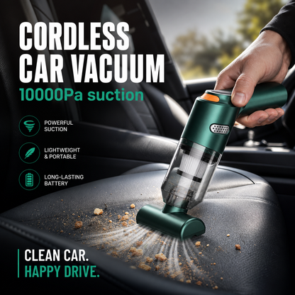 🎉 2026 Sale — Over 142,000 Sold! 🧹 Cordless Car Vacuum – 10000Pa Powerful Suction & 4000mAh Battery – Deep Clean Your Car, Van & Home 🚗✨