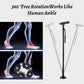 🦯💡 LIMITED-TIME 50% OFF! Multifunction Folding Walking Cane – Built-In Light, Emergency Alarm, Quad Base & 5-Level Height Adjustment – Safety, Stability & Independence in One ✨
