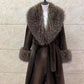 🎁2026 New Arrivals 60% OFF💥Women's Leopard Print Fluffy Faux Fur Coat with Belt🔥🔥