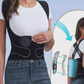 🧍Posture Corrector with 4 Support Bars & 3D Lumbar Pad🍃 – Breathable, Adjustable Support for Desk Days & Daily Wear ✨