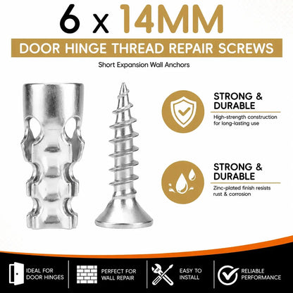 Self-Drilling Drywall Anchors with Screws Kit 🛠️🔩 No Pilot Holes, No Fuss – Just Screw In, Hang Heavy & Done ✨
