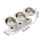 Anti-Slip Elevated 3-Bowl Pet Feeder 🍲 Raised for Comfort, Three Bowls for Variety – Mealtime Made Easy ✨