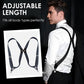 🔥⌛️HOT SALE-50% OFF!!👔 Men's X-Back Suspenders – Hook Clips, Adjustable & Heavy-Duty | Sturdy Hold for Work & Formal Wear