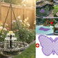 🔥 2026 Spring Sale 50% OFF 🐦 Solar Cascade Hanging Bird Bath Fountain – Outdoor Garden Decor ✨