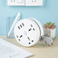 🔌 Tidy Desk, One Cable – Cord-Winding Power Strip with UK Plug & USB-C Fast Charging. UK Stock