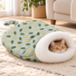 🔥50% OFF!!📢🐾 Semi-Enclosed Warm Pet Sleeping Bag Bed – Windproof & Cosy Winter Nest for Cats & Small Dogs 🌨️