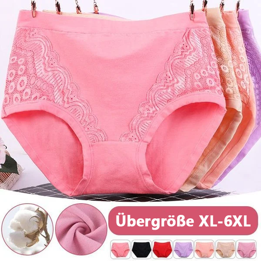 🔥2025 Plus Size Leak Proof Cotton High Waist Panties👍 (Buy 5 Get 5)