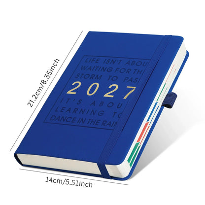 📅 One Day per Sheet, Ready to Fill – A5 2027 Diary with Ink-Friendly Paper. Free UK Delivery