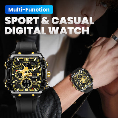 🔥 50% OFF ⌚Multi-Function Sport & Casual Digital Watch – LED Display, Stopwatch, Alarm, Calendar & Backlight, Everyday Wristwatch for Gym, Work & Travel ✨