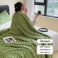 ✨ The Look of Rabbit Fur, The Price of Flannel – Cozy Throw for Sofa, Office & Travel. Free UK Delivery