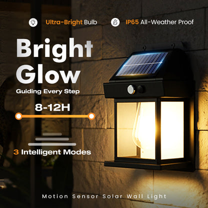 ⏳LIMITED-TIME SPECIAL!⏰🌟 Solar Wall Light with Motion Sensor – Weatherproof & Auto On/Off, Add Hands-Free Light to Gardens & Pathways 🌿🔆