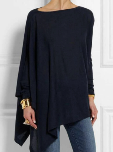 Long Sleeve Solid Color T-Shirt