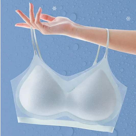 Women’s Breathable Ice Silk Sling Bra