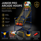 🥳 2026 HOT SALE 🥳💞 50K+ SOLD! 🏀🎯 50% OFF! Kids' Indoor Basketball Arcade Game – Auto Ball Return, Sturdy & Safe. 4 Balls + Pump Included. Quick Setup, Endless Fun! 🧒💨✨
