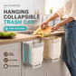 🗑️ Save Counter Space While You Prep – Collapsible Hanging Bin for Food Waste. Easy Rinse. Half Price. Free UK Delivery