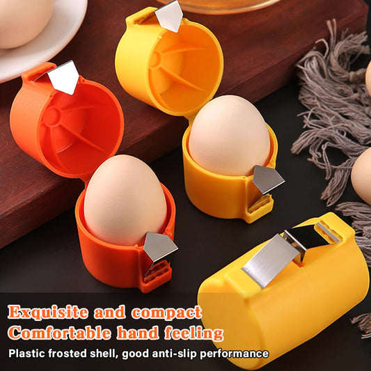 🍳 Crack Eggs Faster, No Shell Mess – One-Hand Egg Opener Tool. Buy 1 Get 1 Free. UK Stock