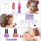 👑 LIMITED-TIME 50% OFF! 💖✨Non-Toxic Portable Kids Pretend Makeup Set, Washable Play