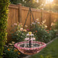 🔥 2026 Spring Sale 50% OFF 🐦 Solar Cascade Hanging Bird Bath Fountain – Outdoor Garden Decor ✨