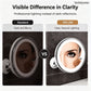 ⏳🔥LIMITED-TIME 50% OFF! ⏰💄10X Magnifying LED Makeup Mirror, Suction Mounted Illuminated Mirror For Skincare & Cosmetic Application💄