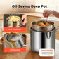 ♨️ Deep Fry, Steam Veg or Hot Pot – One Stainless Steel Pot Does It All. 49% Off Today. UK Dispatch