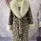 🎁2026 New Arrivals 60% OFF💥Women's Leopard Print Fluffy Faux Fur Coat with Belt🔥🔥