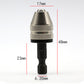 ✨3-Jaw Drill Chuck, Quick Change Adapter For Electric Drill & Screwdriver🔧