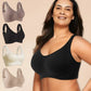🎁Last Day Buy 1 Get 3 Packs🔥Each Only ￡4.99💕Women's Ribbed Push Up Adjustable Wireless Bra