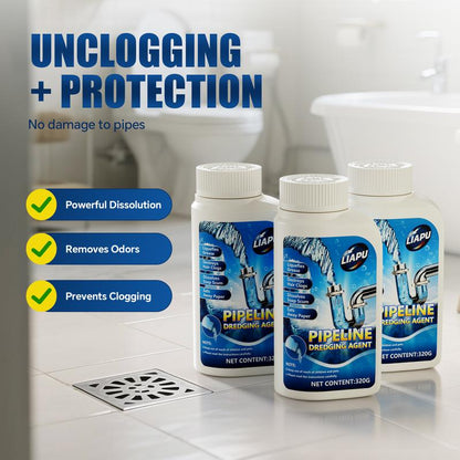🧴  Melts Grease & Hair in Minutes – Professional Strength Drain Cleaner, Safe for PVC. Free UK Delivery