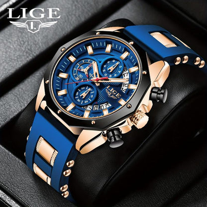 ⏳Time-Limited Special⌚Men's Outdoor Waterproof Sport Quartz Watch – Chronograph Function & Durable Design for Sports, Travel & Daily Wear 🏃‍♂️