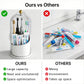 🚿 Save Counter Space & Keep Brushes Clean – Wall-Mountable Toothbrush Holder. Free UK Delivery