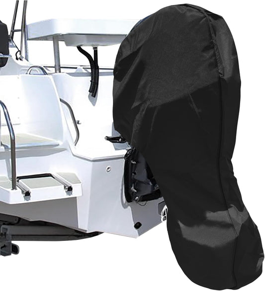 ⌛️Limited-Time Offer! ❄️Full-Coverage Boat Motor Cover in 420D Oxford 🚤– Protect Your Outboard from Rain, Snow & UV, No Tools Needed 🛡️