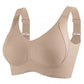 🎁Last Day Buy 1 Get 3 Packs🔥Each Only ￡4.99💕Women's Ribbed Push Up Adjustable Wireless Bra