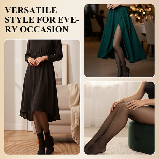 Women’s Thermal Sculpting Tights With Compression Waistband