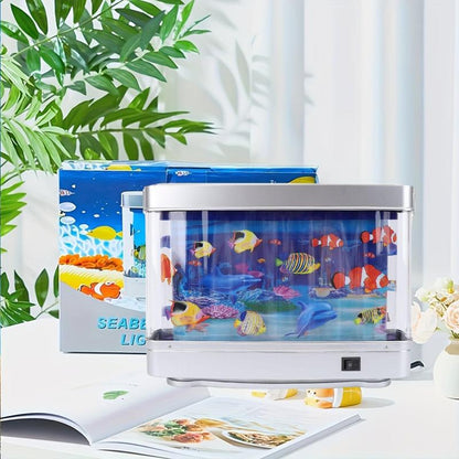 ⏳Time-Limited Special⏰LED Dynamic Artificial Fish Tank Light, Aquarium Sensory Lamp🐠