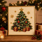 DIY Christmas Pearl Diamond Painting Art Kit 🎨💎 A Calming Craft That Captures the Magic of the Season ✨