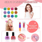 👑 LIMITED-TIME 50% OFF! 💖✨Non-Toxic Portable Kids Pretend Makeup Set, Washable Play