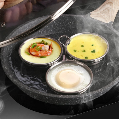 🥚 Perfect Eggs Every Morning – 304 Stainless Steel Egg Cooker, Easy-Release & Dishwasher Safe. 50% Off. UK Stock