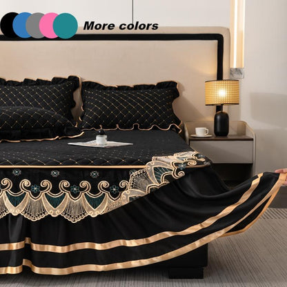 ✨Ruffled Bedskirt Set for All-Season Use🛏️