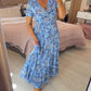 💃Hot Sale - 50% OFF🔥Floral Print V-neck Dress