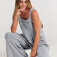 Plus Size Wide Leg Overalls Jumpsuit