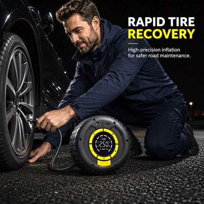 🚗2-in-1 Jump Starter & Tyre Inflator – Powerful, Compact & Reliable for Roadside Emergencies 🛠️