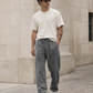 Men's Acid-Wash Cotton Joggers 👖 Worn-In Look, Cloud-Soft Feel – Your New Weekend Uniform ✨