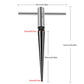 ⏳Limited-Time 50% OFF✨T-Handle Tapered Reamer, Manual Hole Enlarger for Wood & Metal Deburring🛠️